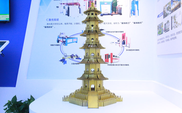 使用布洛爾鈑金激光切割機所加工出來的工藝品